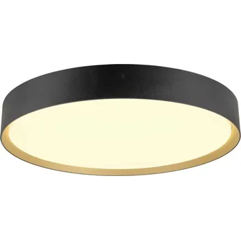 BIG WHITE (SLV) DECONA 42 CL, PHASE, povrchové stropní svítidlo, kulaté, 3000/4000K, 23 W, černá / zlatá 1008924