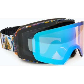 Lyžařské brýle DRAGON NFX MAG OTG chris benchetler24/lumalens dark smoke+lumalens flash blue