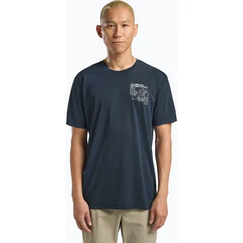 Pánské tričko Pánské trekingové tričko Jack Wolfskin Vonnan Graphic explore midnight sky