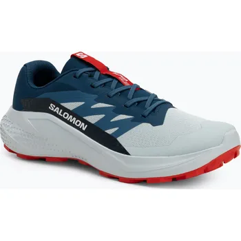 Pánská běžecká obuv Pánské běžecké boty Salomon Alphaglide ballad blue/dark blue/fiery red