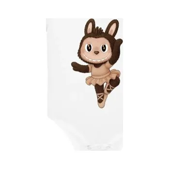 Žertovný předmět Plyšový Maskot Bubu Ballerina - dětské body s potiskem pro fanoušky Labubu- Tričkový.cz