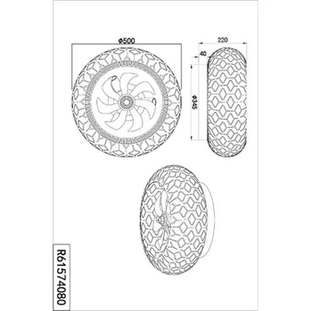 Lampička Reality Leuchten Ventilátor s osvětlením Bidar, černý/zlatý, DC, tichý, dálkové ovládání - Připojovací skříňka – Ø 34,5 cm, výška 4 cm černá matná, zlatá 3 x 10 W LED - Doprava zdarma