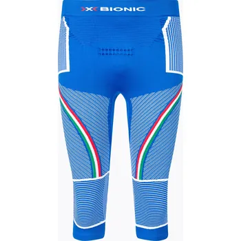 Pánské termo spodky Pánské termoaktivní kalhoty 3/4 X-Bionic Energy Accumulator 4.0 Patriot Italy modré EAWP45W19M
