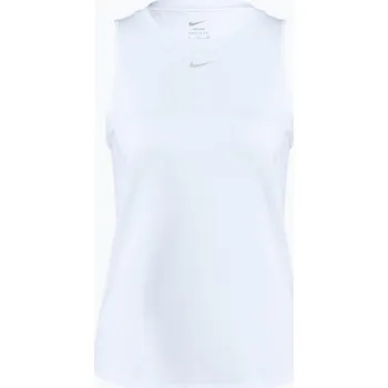 Dámské oblečení Dámské tréninkové tílko Nike One Classic Dri-Fit bílá/černá