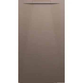 Sprchová vanička Laufen Pro - vanička obdélníková 160x90 s lineárním odtokem na kratší straně, Marbond caffé matná se strukturou H2101891290001