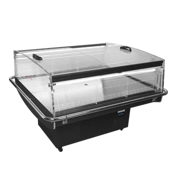 Vinotéka Chladicí vitrína samoobslužná, ventilovaná TEFCOLD PDC 126 VS SL LED (Energeticky účinná impulzní samoobslužná vitrína se skleněnými víky)