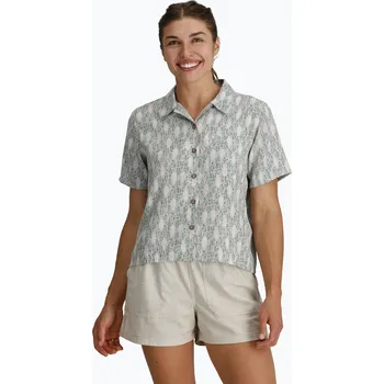 Dámská košile Dámská košile Royal Robbins Camino Pucker sage leaf fish pt