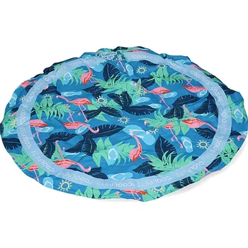 Pelíšek pro psa CoolPets gelová chladící podložka Tropical Flamingo 60cm - poškozené balení