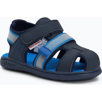 Dívčí obuv Dětské sandály Kickers Kickbeachou navy
