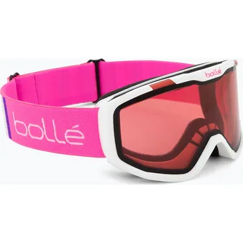 Dětské lyžařské brýle Bollé Rocket white& pink matte/ vermillon