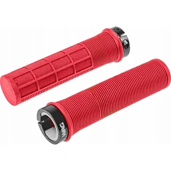 grip Gripy / rukojeti na kolo Wag Shape R, červené, 135 mm