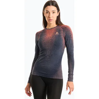Dámské termoprádlo Dámský termo longsleeve ODLO Blackcomb Eco india ink