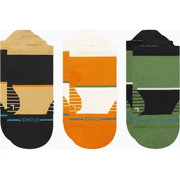 Pánské ponožky Ponožky Stance Feeling Grit Ultra Tab 3 páry black