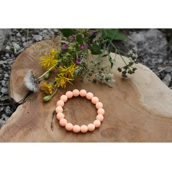 Náramek NEONIES PASTELOVÝ NÁRAMEK - ORANGE SORBET, 17 cm