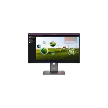 Monitor Lenovo LCD P27q-40 27"2560x1440 IPS/6ms/350cd/m2/1500:1/Repro/HDMI/2xDP/3xUSB-A/USB-C/USB-B/Pivot/VESA/černá