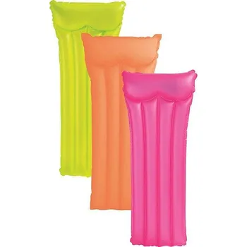 Intex Lehátko nafukovací NEON INTEX 59717 183 x 69cm - oranžová