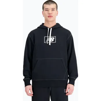 Pánská mikina Pánská mikina New Balance Essentials Hoodie black