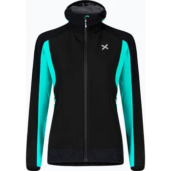 Dámská větrovka Dámská větrovka Montura Premium Wind Hoody nero/care blue