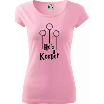 Dámské oblečení Hes a keeper - Dámské triko Pure - L ( Růžová )