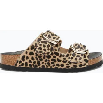 Dámské sandále Dámské nazouváky Scholl Noelle Pony Leather leoprad