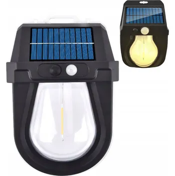 Venkovní osvětlení Solární nástěnné svítidlo 1800mAh 600LM