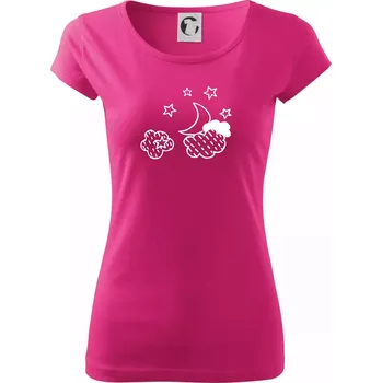 Nebe - Dalekohled - Dámské triko Pure - 3XL ( Purpurová )