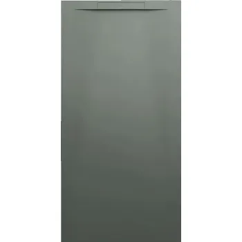 Sprchová vanička Laufen Pro - vanička obdélníková 180x90 s lineárním odtokem na kratší straně, Marbond betonově šedá H2111800790001