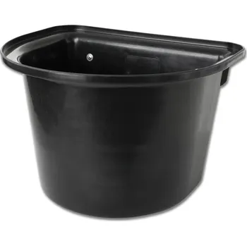 Čištění pro koně Waldhausen Kýbl na krmení Waldhausen, 12l, bez rukojeti Barva: black