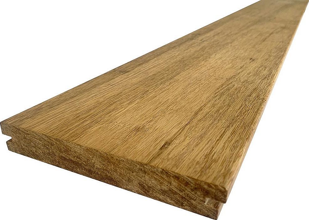 Terasová prkna BAMBUS 20 × 139 × 2500 mm | hladká | drážka | bez povrch. úpravy