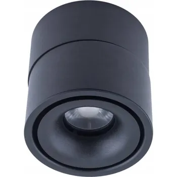 Stropní přisazené svítidlo Abigali 12 W s integrovaným LED zdrojem, 15 cm, černé