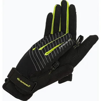 Cyklistické rukavice Rukavice pro nordic walking GABEL Ncs Long černo-žluté