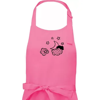 Kuchyňská zástěra Nebe - Dalekohled - Dámská zástěra na vaření - Univerzální velikost ( Růžová )