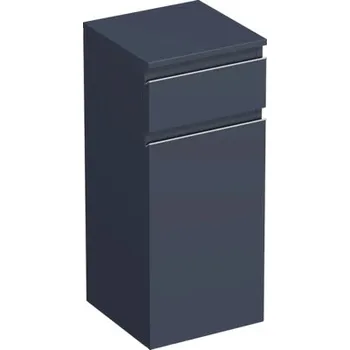 Koupelnový nábytek Koupelnová skříňka nízká Intedoor TRENTA modrá marino matná 35 x 83,4 x 35 cm TRE SN 35 1Z K S A9166