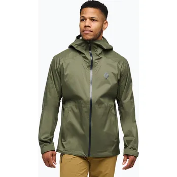 Pánská větrovka Pánská bunda do deště Black Diamond Fineline Stretch tundra