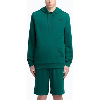 Pánská mikina Pánská mikina Reebok Identity Small Logo Hoodie collegiate green