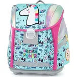 Školní batoh Oxybag UNICORN ICONIC UNI Světle modrá, Mix