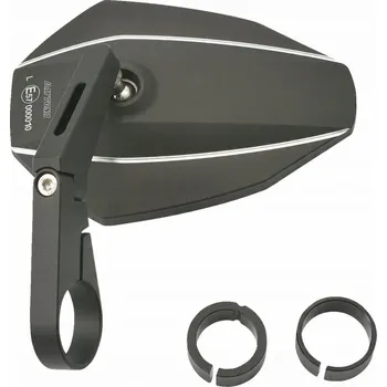 Zrcátko pro motocykl UNIVERZÁLNÍ ZPĚTNÉ ZRCÁTKO NA MOTORKU DAYTONA PRO ŘIDÍTKA 22.2/25.4 MM ČERNÉ