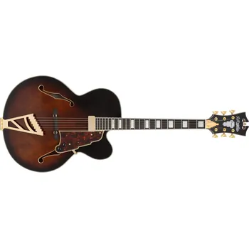Kytara D'Angelico Premier EXL-1 Brown Burst + prodloužená záruka 3 roky
