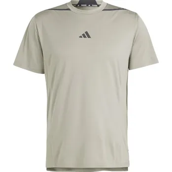 Pánské tričko adidas D4t Adistwo Short-Sleeve Performance Gym Top Silver Pebble XL