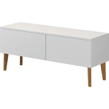 Televizní stolek TV stolek BERGEN béžový skandinávský kašmír komoda pod TV televizor 120x48x38