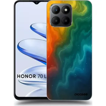Pouzdro na mobilní telefon Picasee silikonový černý obal pro Honor 70 Lite - Solar