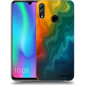 Pouzdro na mobilní telefon Picasee silikonový průhledný obal pro Honor 10 Lite - Solar