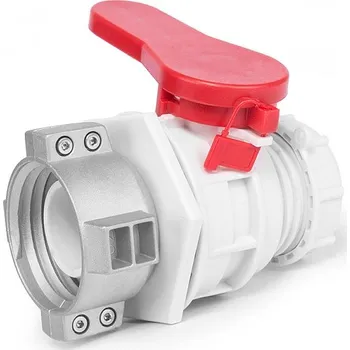 Vodovodní kohout IBC kulový kohout GW S60x6 (kovová příruba), výstup GZ S60x6