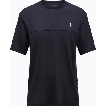 Pánské tričko Pánské tričko Peak Performance Trail Wool Blend black