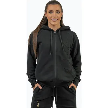 Dámská mikina Dámská mikina NEBBIA Signature Intense black/gold