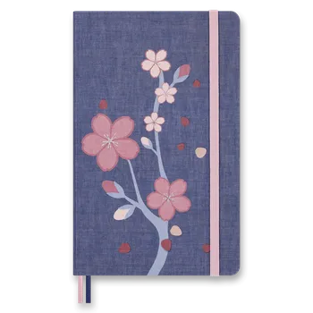 Blok Zápisník Moleskine Sakura - L, čistý