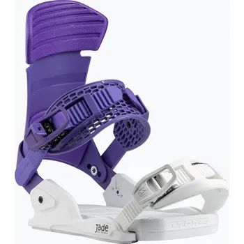 Vázání na snowboard Dámské snowboardové vázání Drake Jade purple/white