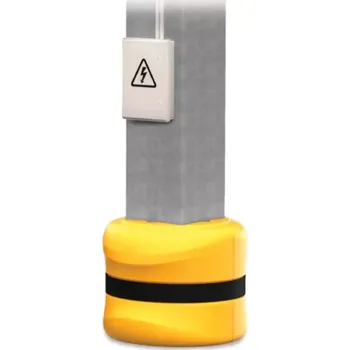 Dětská zábrana Žlutá bezpečnostní ochrana sloupů KP Protector - délka 20 cm, výška 50 cm