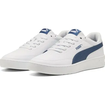 Pánská obuv Pánské Nízké tenisky PUMA COURT CLASSIC CLEAN 40222313 – Bílá 40