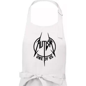 Kuchyňská zástěra Autism one of us - Pánská zástěra na vaření - Univerzální velikost ( Bílá )